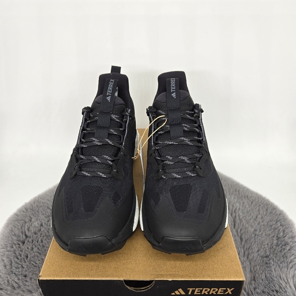 adidas Terrex Free Hiker 2.0 Low Core Black Women's Trail Running Shoes Size 7 - Picture 2 of 8